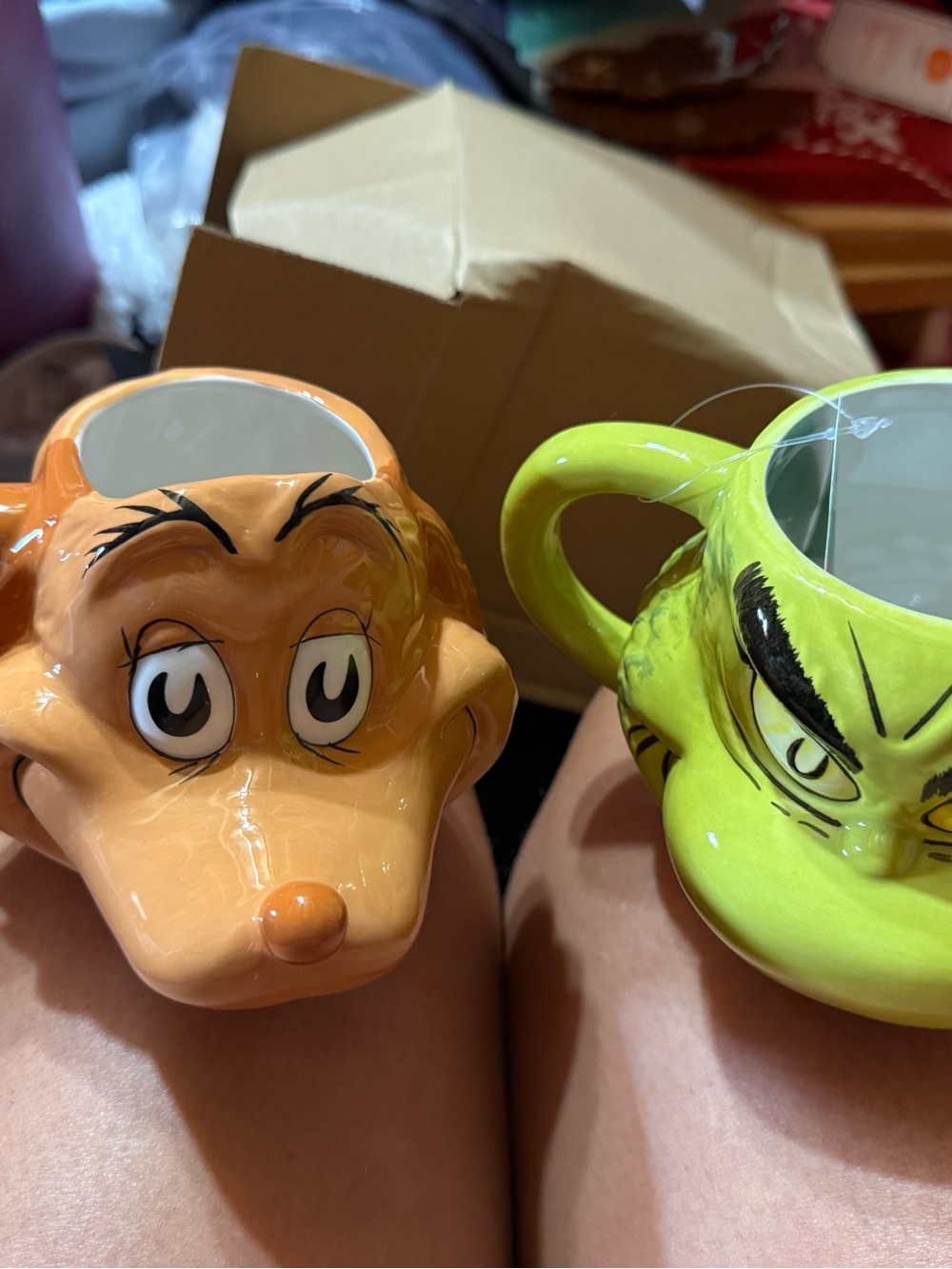 Max and Grinch mug